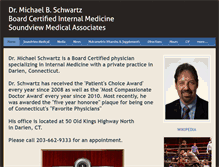 Tablet Screenshot of drmichaelbschwartz.com
